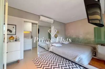 Flat disponível para venda no VHouse Faria Lima, com 38m², 1 dormitório e 1 vaga