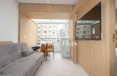 Apartamento disponível para locação no Viva Benx Casa do Ator, com 25m², 1 dormitório e 1 vaga de garagem