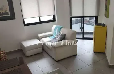 Flat disponível para venda no Columbia Residence no Jardim Paulista, com 38m², 1 dormitório e 1 vaga