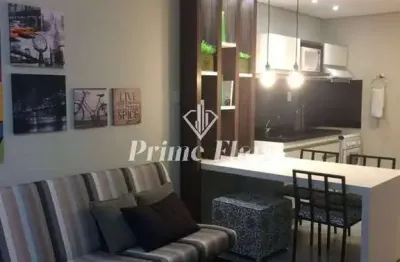 Flat disponível para locação no Le Bougainville, com 42m², 1 dormitório e 1 vaga de garagem