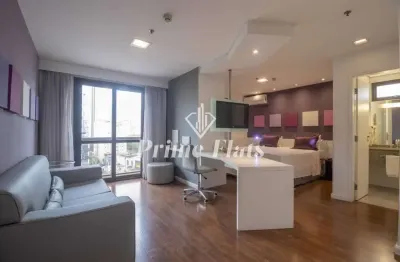 Flat disponível para locação no mercure paraíso hotel, com 33m², 1 dormitório e 1 vaga