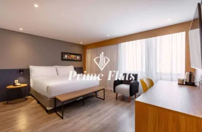 Flat disponível para venda no Holiday Inn Anhembi, com 26m², 1 dormitório e 1 vaga