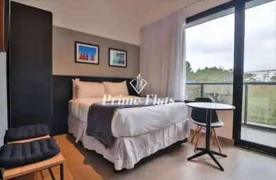 Flat disponível para locação no Condomínio VN Alvorada na Vila Olímpia, com 25m², 1 dormitório e 1 vaga de garagem