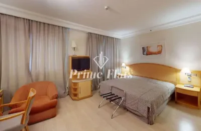 Flat disponível para locação no São Paulo Higienópolis Affiliated by Meliá, com 32m², 1 dormitório e 1 vaga