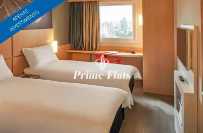 Flat disponível para venda no Ibis Jundiaí, com 18m², 1 dormitório e 1 vaga de garagem