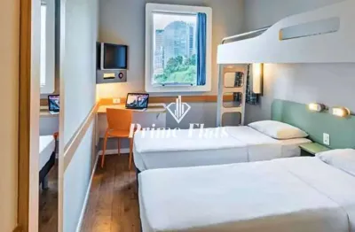Flat disponível para venda no Ibis Budget Rio de Janeiro Centro, com 12m², 1 dormitório e 1 vaga de garagem
