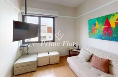 Flat disponível para venda no Ninety Hotel, com 30m², 1 dormitório e 1 vaga de garagem