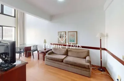 Flat disponível para venda no place vendome flat service em moema, com 52m², 1 dormitório e 1 vaga