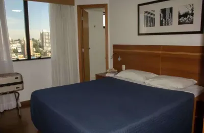 Flat disponível para venda no twin towers sbc no centro, com 32m², 1 dormitório e 1 vaga