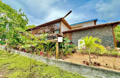 Casa à venda em praia do forte alto padrão 3 suítes em condomínio
