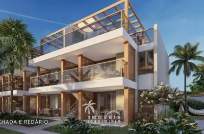 Apartamento à venda em itacimirim 2 suítes em condomínio