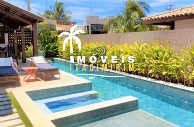 Casa à venda em guarajuba duplex em condomínio 5 suítes a 50 metros da praia