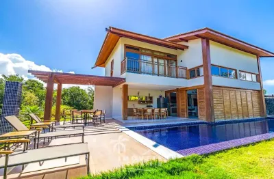 Casa à venda em praia do forte alto padrão 4 suítes