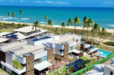 Apartamento à venda 3 suítes superior pé na areia - itacimirim