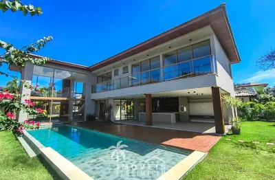 Casa à venda 5 suítes condomínio alto padrão praia do forte