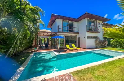 Casa à venda 5 suítes condomínio piscinas naturais em praia do forte