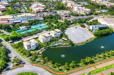 Apartamento térreo 2/4 em condomínio no iberostar em praia do forte