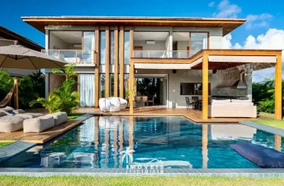 Casa à venda 5 suítes condomínio piscinas naturais em praia do forte