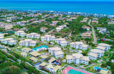 Apartamento à venda térreo 2/4 condomínio piscinas naturais praia do forte