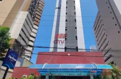 Apartamento com 1 quarto à venda na idelfonso albano, 216, meireles, fortaleza por r$ 360.000