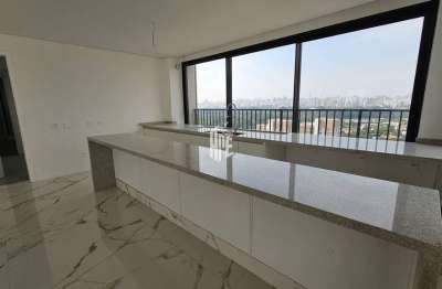 Apartamento com planejados e acabamentos em moema. vista para ibirapuera são paulo/sp