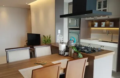 Apartamento  na vila scarpelli, santo andré - sp - terraço gourmet