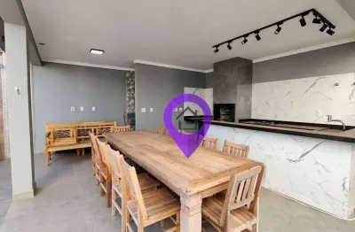 Casa à venda no jardim floresta, pouso alegre/mg. 210m² construídos, 3 suítes, 3 vagas, cozinha planejada e churrasqueira. excelente localização