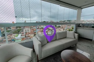 Apartamento premium 140m² no edifício são francisco, centro 3 dormitórios (1 suíte), 2 vagas, varanda gourmet, sauna, jacuzzi e salão de festas