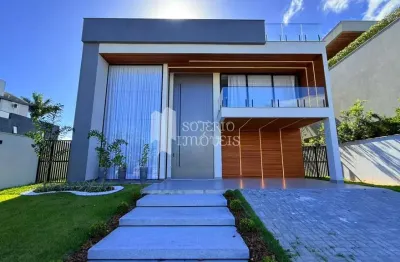 Casa de luxo mobiliada em alphaville barra da tijuca – 900 m², 4 suítes, primeira locação