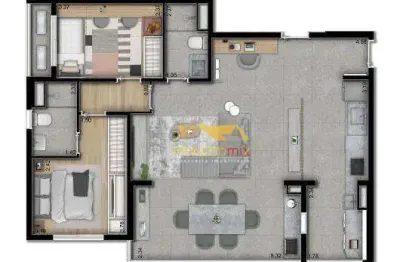 Apartamento com 3 dormitórios à venda, por r$ 997.050 - butantã