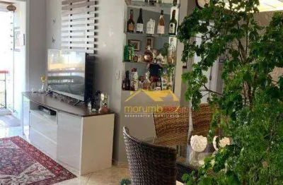 Apartamento à venda, 75 m² por r$ 636.000,00 - jardim monte kemel - são paulo/sp