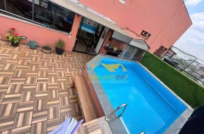 Cobertura à venda, 141 m² por r$ 1.100.000,00 - portal do morumbi - são paulo/sp