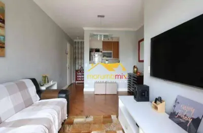 Apartamento com 2 dormitórios à venda, por r$ 364.000 - morumbi