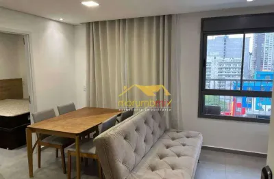Apartamento com 1 dormitório para alugar, por r$ 4.350/mês - alto da boa vista