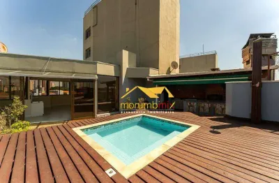 Cobertura à venda, 265 m² por r$ 1.398.000,00 - morumbi - são paulo/sp