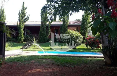 Chácara com 3 dormitórios à venda, 8500 m² por r$ 3.200.000,00 - praia azul - americana/sp