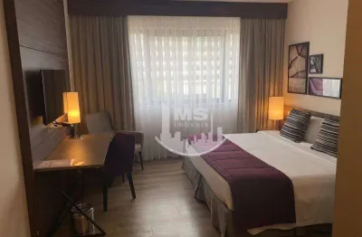 Flat com 1 dormitório à venda, 26 m² por r$ 575.000 - the royal palm plaza - campinas/sp