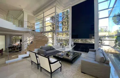 Casa com 4 dormitórios à venda, 538 m² por r$ 5.600.000,00 - alphaville - campinas/sp