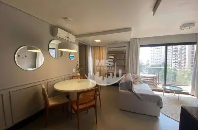Apartamento com 1 dormitório à venda, 50 m² por r$ 915.000,00 - cambuí - campinas/sp