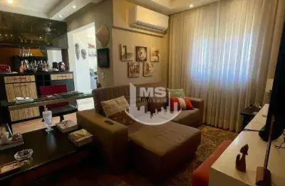 Apartamento com 2 dormitórios à venda, 76 m² por r$ 890.000,00 - taquaral - campinas/sp