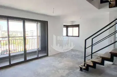 Apartamento duplex com 2 dormitórios à venda, 86 m² por r$ 1.377.000,00 - cambuí - campinas/sp