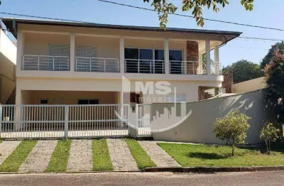 Casa com 5 dormitórios à venda, 349 m² por r$ 1.700.000,00 - colinas dos álamos - valinhos/sp