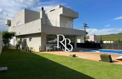 Sobrado, 417 m² - venda por r$ 4.500.000,00 ou aluguel por r$ 17.000,00/mês - figueira garden - atibaia/sp