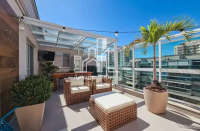 Barra village prime | cobertura duplex 3 quartos 153 m² no recreio