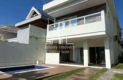 Casa em condomínio fechado com 4 quartos à venda na Estrada Vereador Alceu de Carvalho, 665, Recreio dos Bandeirantes, Rio de Janeiro