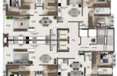 Apartamento com 2 quartos à venda em Meia Praia, Itapema 