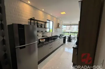 Lindo apartamento mobiliado na meia praia para locação anual