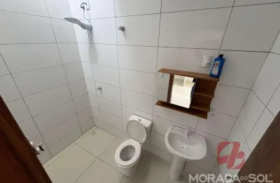 Casa geminada para alugar em nova descoberta, tijucas – 1 dorm.