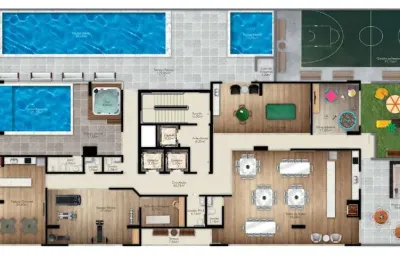 Apartamento com 4 quartos à venda em Meia Praia, Itapema 