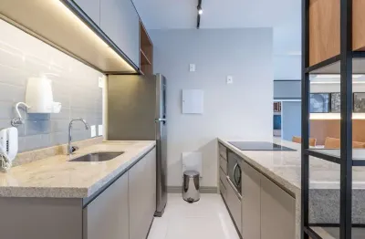 Espetacular studio para venda em Campo Belo com 1 quarto , 40m²